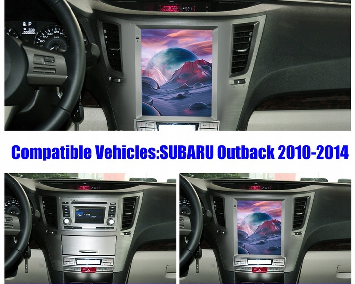 RADIO NAVEGACIÓN GPS SUBARU OUTBACK 2010-14 ANDROID 