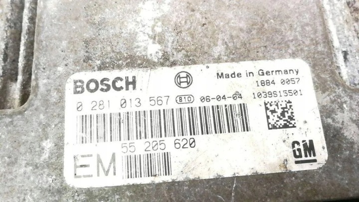 ORDINATEUR MOTEUR ECU OPEL ZAFIRA B (A05) 55205620 1.91L DIESEL 110KW 2006