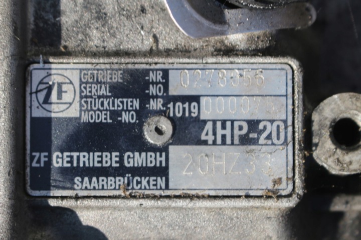 BOÎTE DE VITESSES 20HZ33 2.2 B PEUGEOT ENDOMMAGÉE