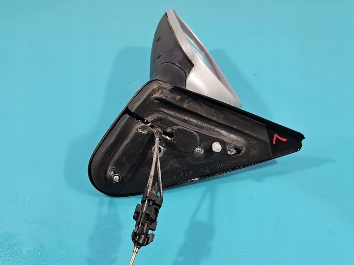 RÉTROVISEUR GAUCHE SEAT LEON I TOLEDO II RAYURES SUR BOÎTIER ARGENTÉ LS7W EUROPE