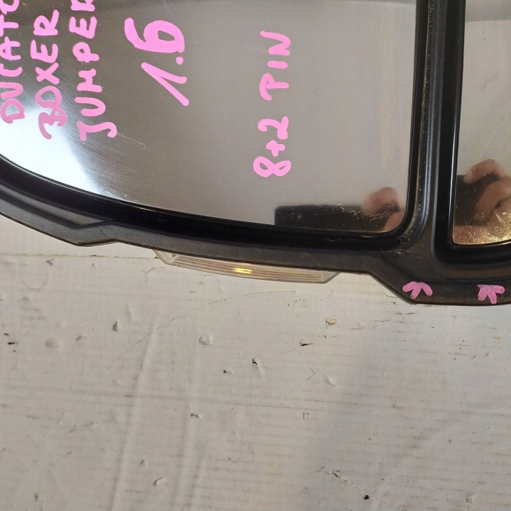 CHÂSSIS RÉTROVISEUR GAUCHE FIAT DUCATO JUMPER BOXER 8+2 GOUPILLE