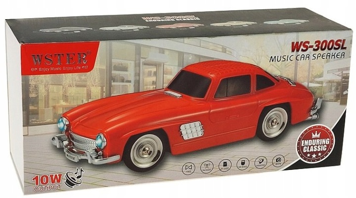 PORTABLE HAUT-PARLEUR REALISTYCZNY MODÈLE VOITURES RADIO FM AUTO 4375