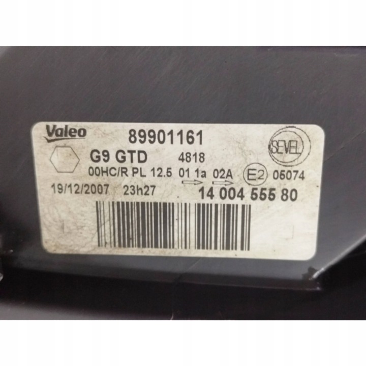 2008 PEUGEOT EXPERT PHARE AVANT 1400455580