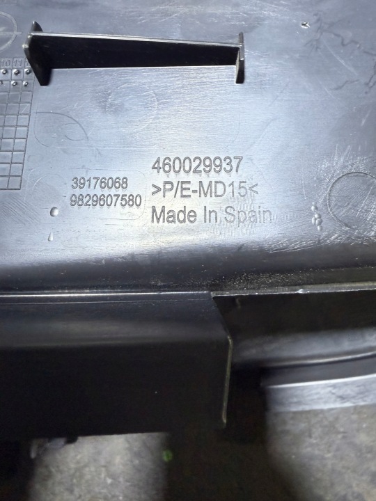 OPEL CORSA F 21R CHÂSSIS PROTECTION TABLEAU DE BORD CONSOLES INFÉRIEURE BOUCHON GAUCHE DROITE