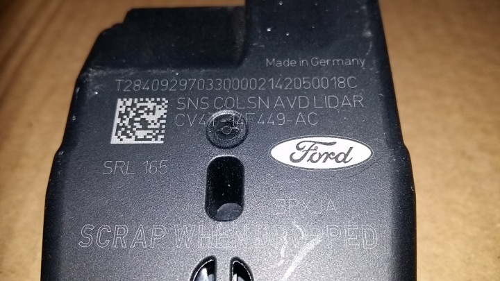 RADAR CAMÉRA AVANT FORD C ENSEMBLE MAXIMAL 2, 2011-15, C-MAX II CV4T-14F449-AC