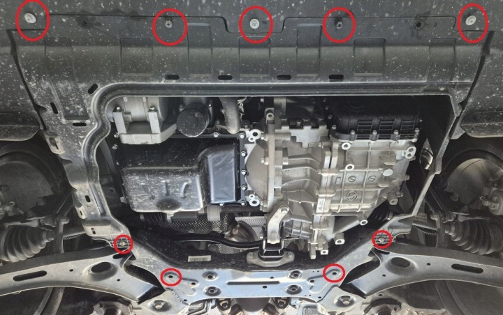 ACIER PLAQUE SOUS MOTEUR DFSK FENGON 600 (2025-2026)