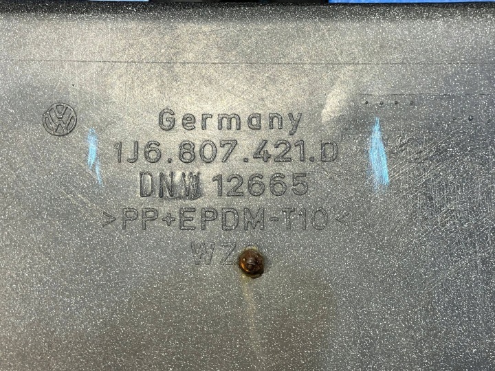 VW GOLF IV 4 1J 97-06 HAYON PARE-CHOCS ARRIÈRE ARRIÈRE