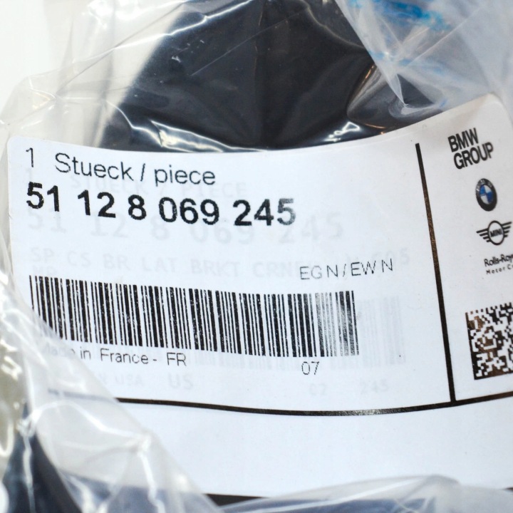 BMW X5 G05 M ARRIÈRE GAUCHE PARE-CHOCS INTÉRIEUR POIGNÉE 51128069245