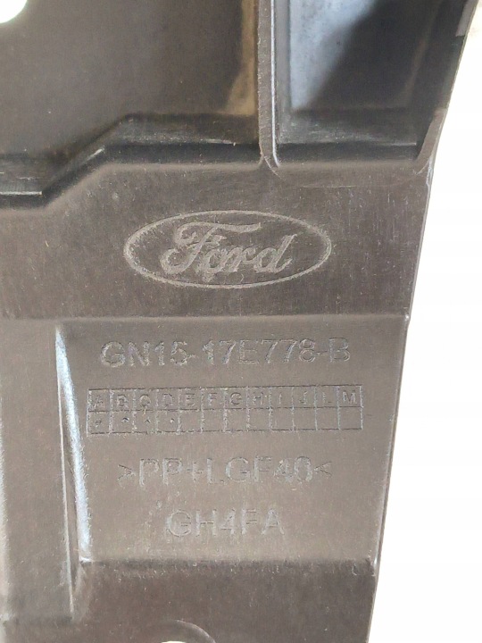 FORD ECOSPORT LIFT SUPÉRIEUR RENFORCEMENT PARE-CHOCS AVANT GN1517E778B