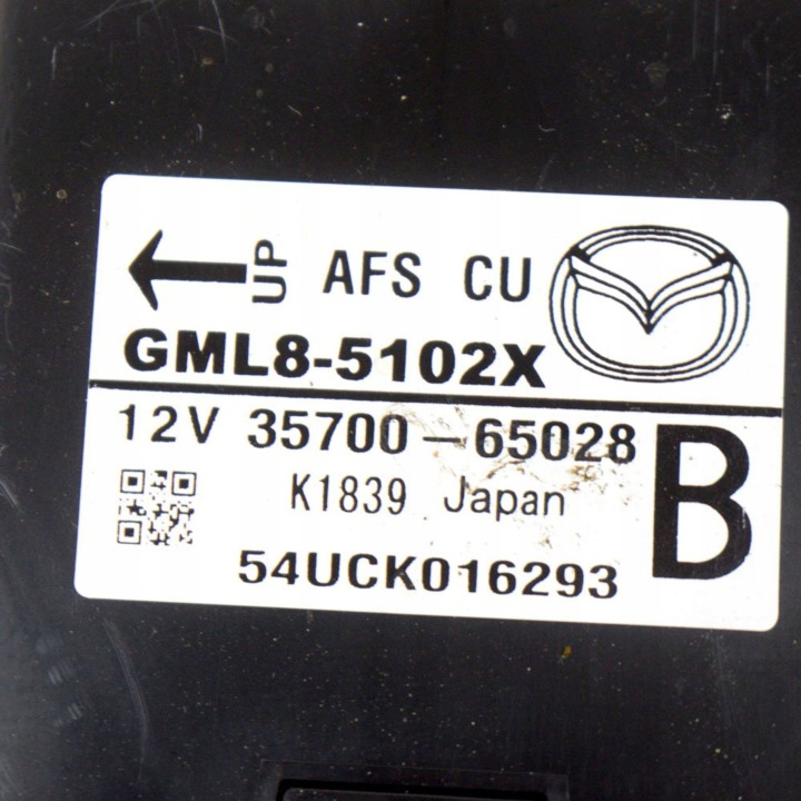 MAZDA 6 2015 CONTRÔLEUR MODULE DE COMMANDE D'ÉCLAIRAGE LCM