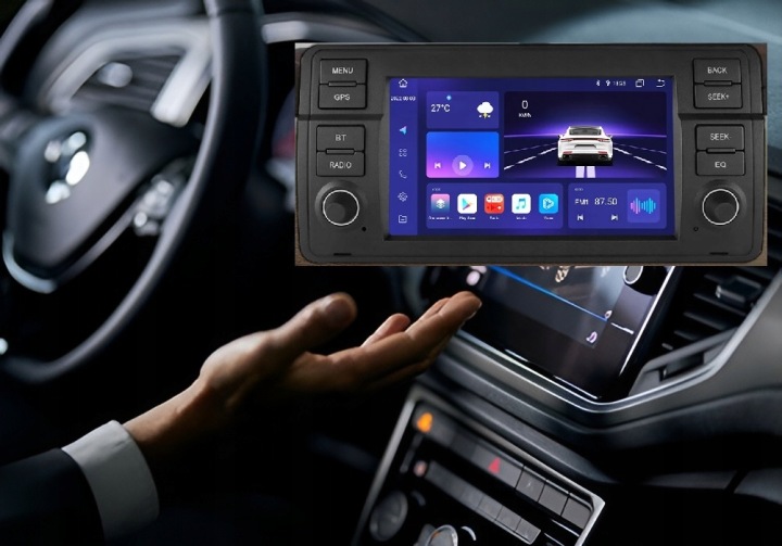 NAVIGATION RADIO ANDROID BMW 3ER E46 ROVER 75 4/64 GB DSP CARPLAY