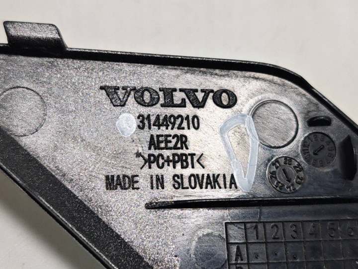 VOLVO XC60 17- BOUCHON CROCHET PARE-CHOCS ARRIÈRE 31449210