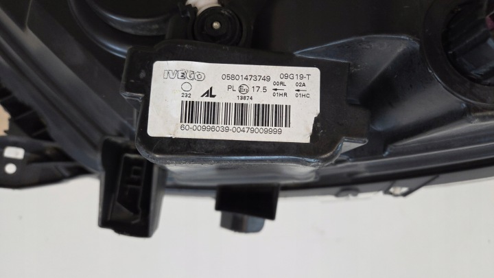 IVECO DAILY IV 4 14- PHARE AVANT DROITE AVANT 05801473749