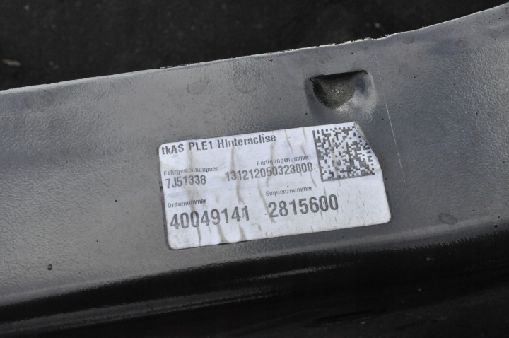 BMW F22 F87 M240I CHÂSSIS SUSPENSIONS ARRIÈRE 6870647