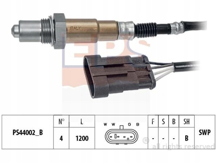 SONDA LAMBDA ALFA ROMEO 159 1.7 09-12 BRERA 2.2 06-11 