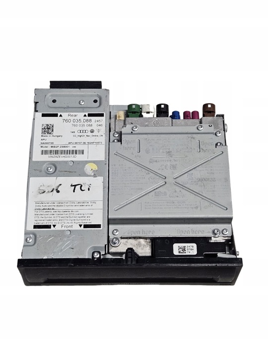 VW NAVIGATION MULTIMÉDIA MMI 760035088