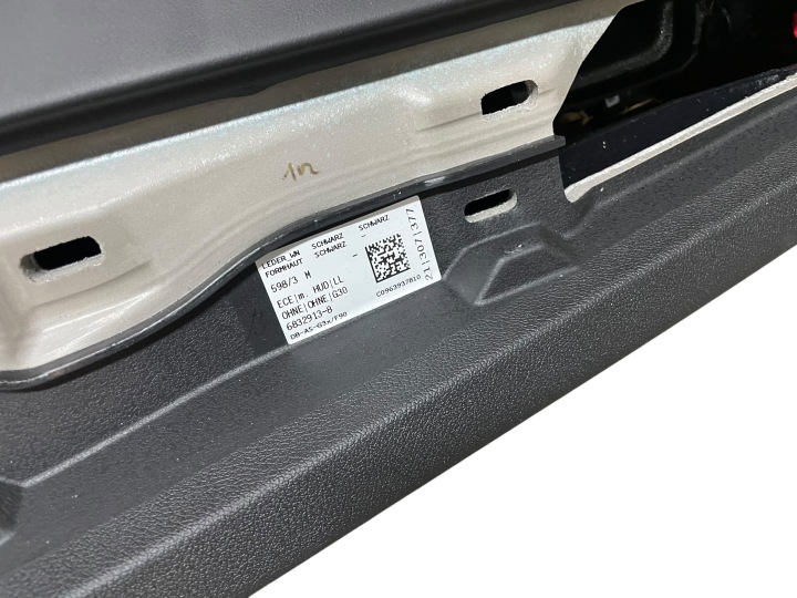 CONSOLE PLANCHE CUIR NAPPA HEAD UP NOIRE RIEN BMW 5 G30 G31 LCI LIFT