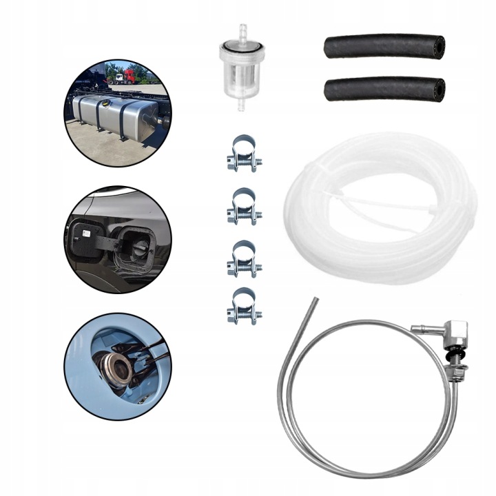 UJECIE TUYAU ADMISSION BONNES CONDITIONS CARBURANTS VERS WEBASTO KIT AVEC TUYAU HUILEUX 4 M