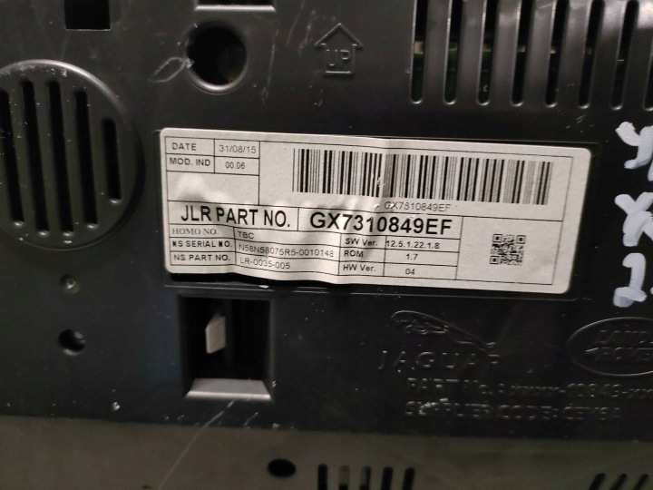 JSGUAR XE BERLINE 2016 2.0D AUTOMATE COMPTEUR COMPTEUR GX7310849EF