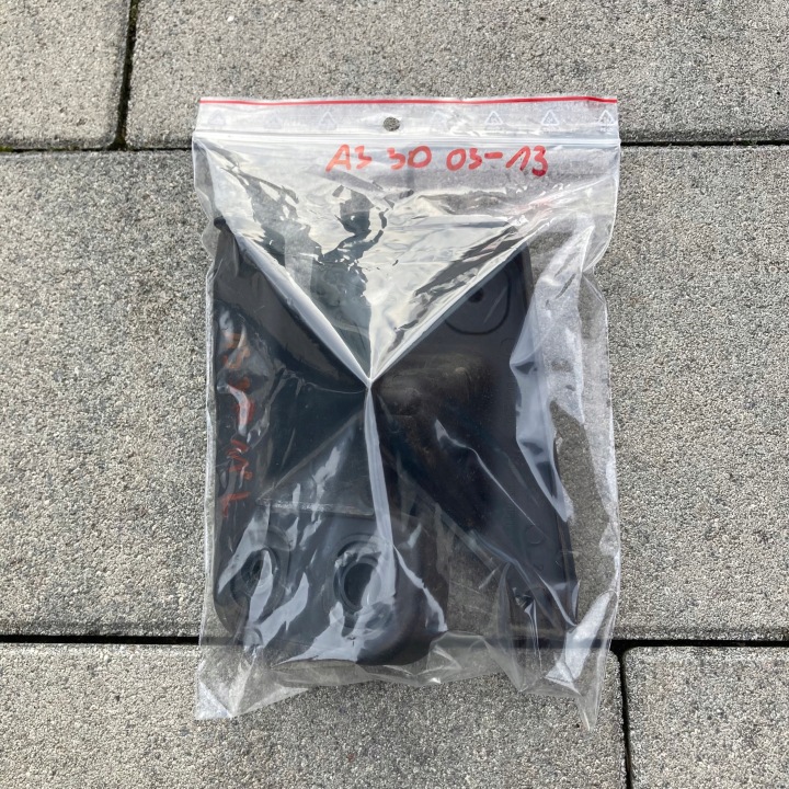 AUDI A3 LIFT 2003-2013 3-D GLISSIÈRES PARE-CHOCS ARRIÈRE DROIT GAUCHE