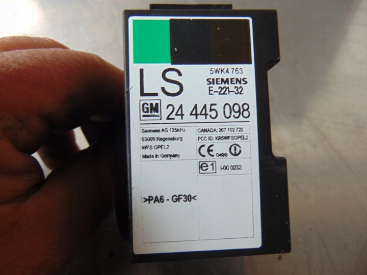 OPEL ASTRA G ZAFIRA 1,6 KIT DE DÉMARRAGE 09353489 DMKP