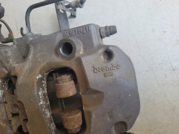 PORSCHE CAYENNE 7P5 VW TOUAREG ÉTRIER DE FREIN DE FREIN GAUCHE ARRIÈRE BREMBO 7P0615423