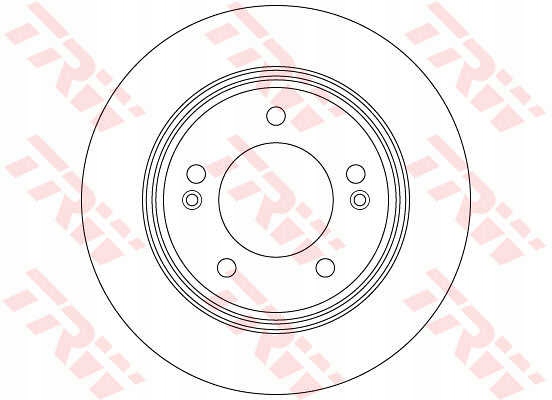 DISCOS ZAPATAS PARTE TRASERA TRW HYUNDAI I30 CUPÉ 