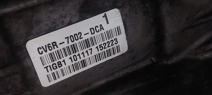 BOÎTE DE VITESSES 1.5 ECOBOOST FORD KUGA MK2 FOCUS CV6R7002DCA BG9R7F096AC