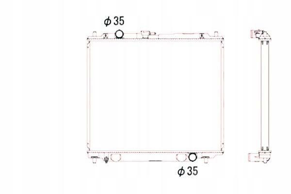 NRF 52108 RADIATEUR SYSTÈME REFROIDISSEMENT MOTEUR