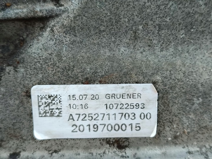 BOÎTE DE VITESSES AUTOMATE 9AT MERCEDES C W205 2014–2021