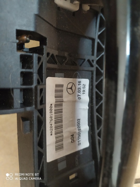 MERCEDES-BENZ CON A1667200435 CERRADURA DE PUERTA 