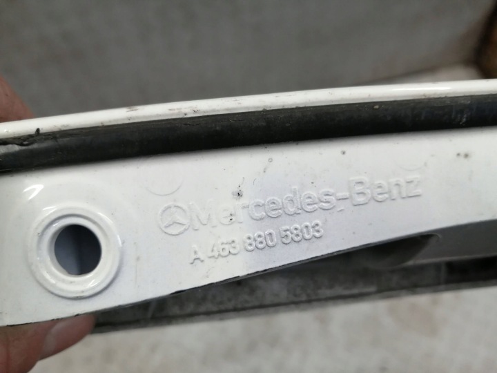 DD MERCEDES G63 W463 CLASSE MOULURE GARDE-BOUE DROIT ARRIÈRE A4638805803