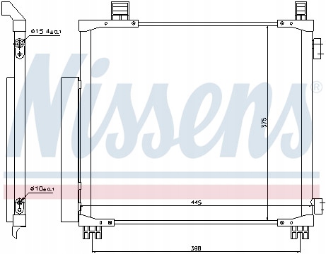 CONDENSADOR NISSENS 940136 