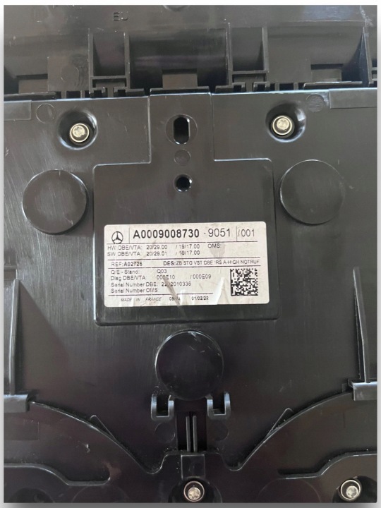 MERCEDES W247 AMPOULE PLAFONNIERS 0009008730 #233 $J