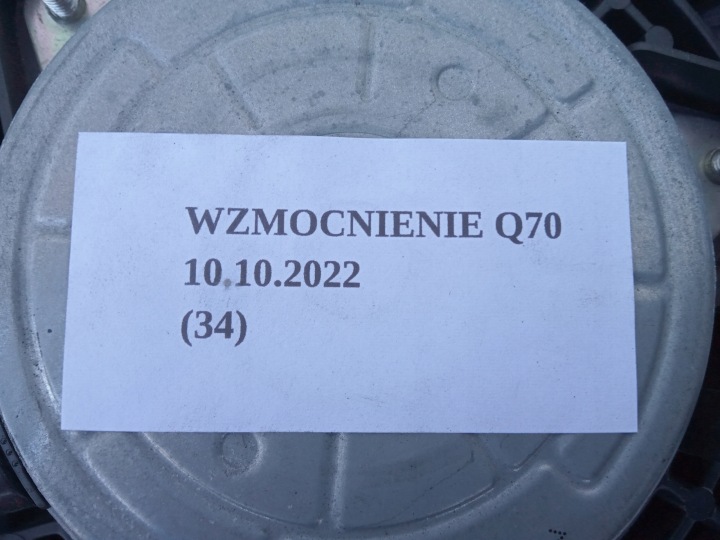 VENTILATEURS RADIATEURS INFINITI Q70 M56 QX70 FX50