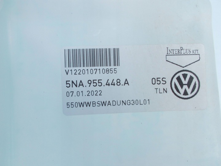 RÉSERVOIR LIQUIDE LAVE-GLACES VITRES AVANT VW TIGUAN II 22R 5NA955448A