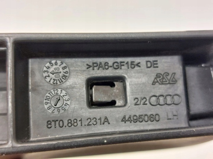 AUDI A4 S4 B8 8K 2009 GAUCHE CÔTÉ POIGNÉE VERS RÉGLAGES SIÈGES