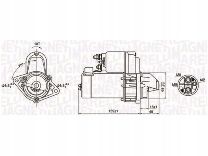 ARRANCADOR OPEL OPEL MQS1257 