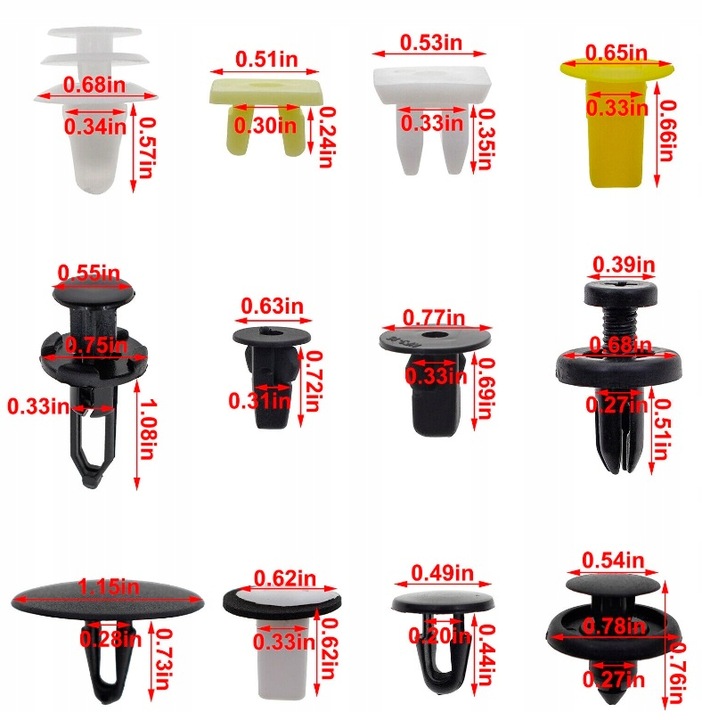 CLAMPS KOLKKI WCISKI UNIVERSAL SET + COUPLING 146 PCS. 