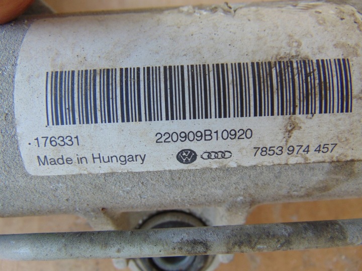 CRÉMAILLÈRE DE DIRECTION VW TRANSPORTER T5 LIFT 7853974457 EUROPE