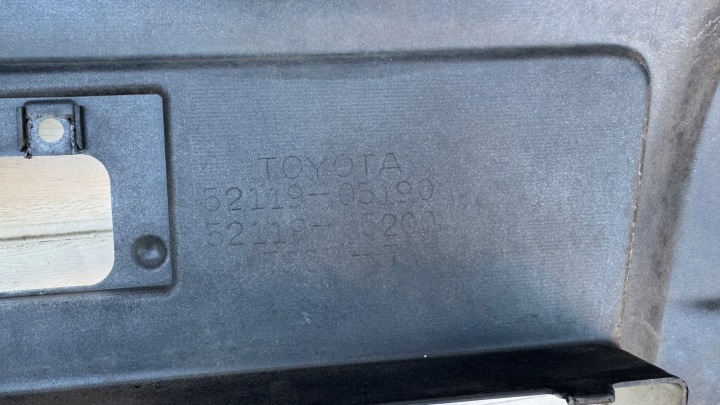 PARE-CHOCS AVANT AVANT TOYOTA AVENSIS III 3 T27 52119-05190