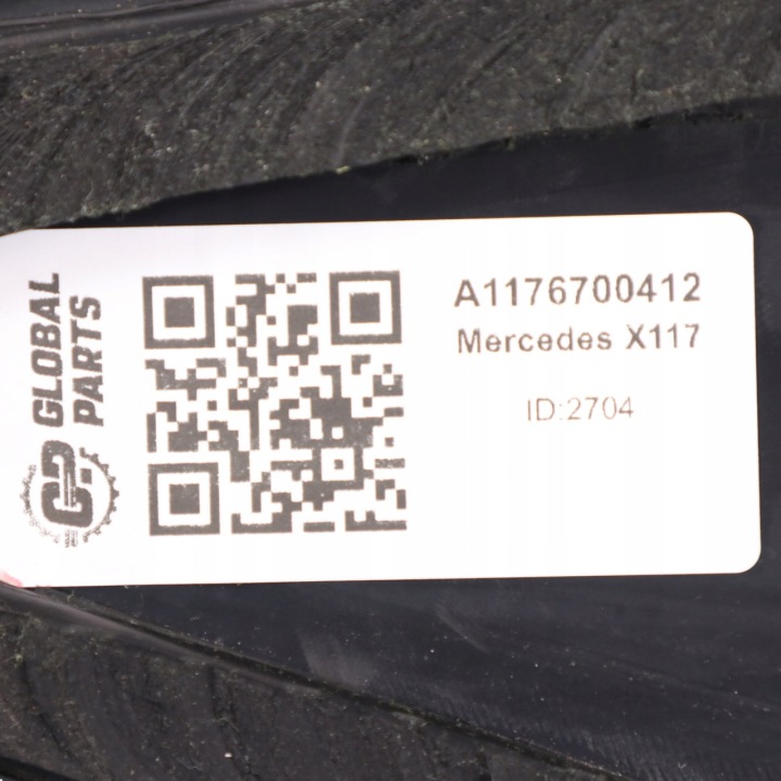 MERCEDES X117 VITRE CARROSSERIE DROIT ARRIÈRE DROITE ARRIÈRE A1176700412