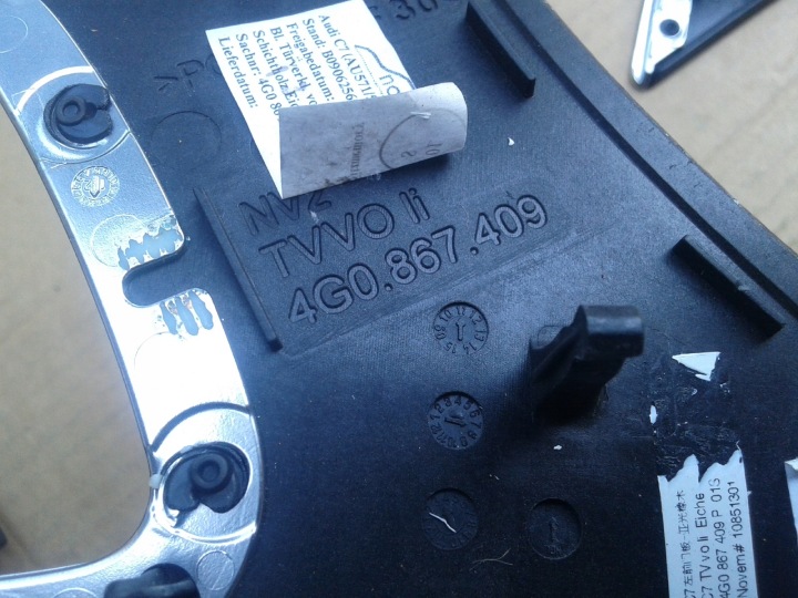 KIT DEKOROW INTÉRIEUR AUDI A6 C7 4G0864261
