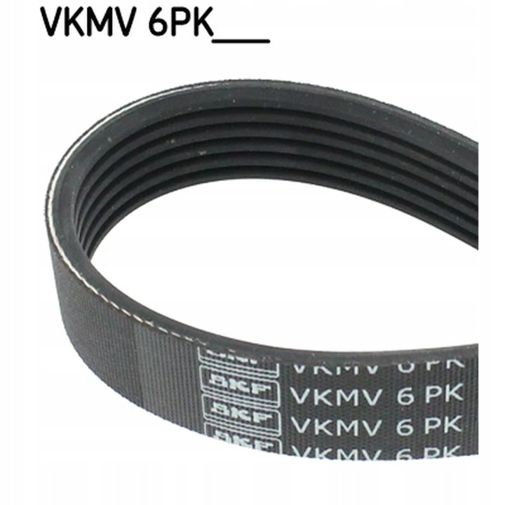 CORREA DE CUÑA MULTICOSTAL SKF VKMV 6PK1036 