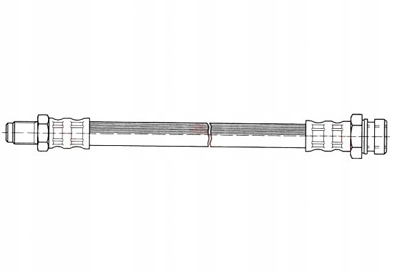 FIL DE FREIN FLEXIBLE MITSUBISHI PAJERO 90-00