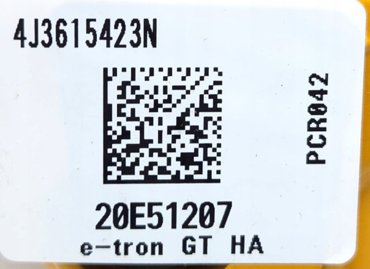 ÉTRIER DE FREIN GAUCHE ARRIÈRE AUDI E-TRON GT 4J3615423N