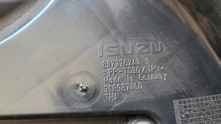 3× OPEL ASTRA J 1,7 CDTI PROTECTION DISTRIBUTION 897376244 897376243 897376242