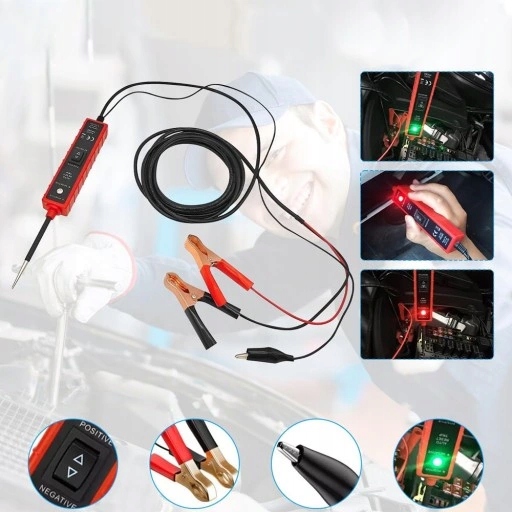 TESTEUR OBWODOW ÉLECTRIQUES POJAZDOW 6-24V COMPLET KIT VERS DIAGNOSTYKI