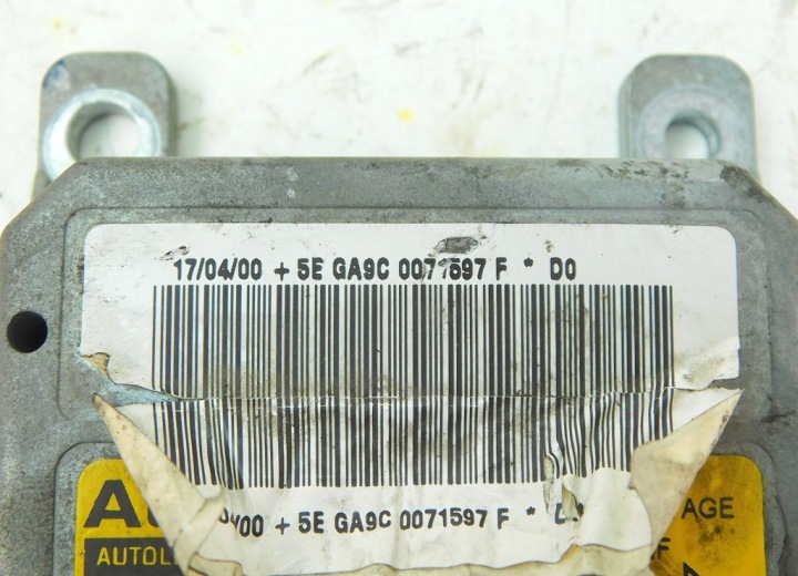 CITROEN XSARA PICASSO 1.8 01R MODULE CONTRÔLEUR AIRBAG COUSSINS 9632167780