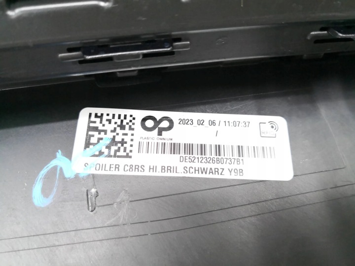 SPOILER DIFFUSEUR DOUBLURE AUDI RS6 C8 RS7 4K8 18- ARRIÈRE